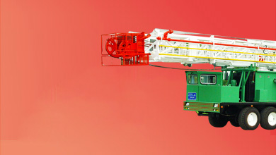 Truck-mounted drilling rig